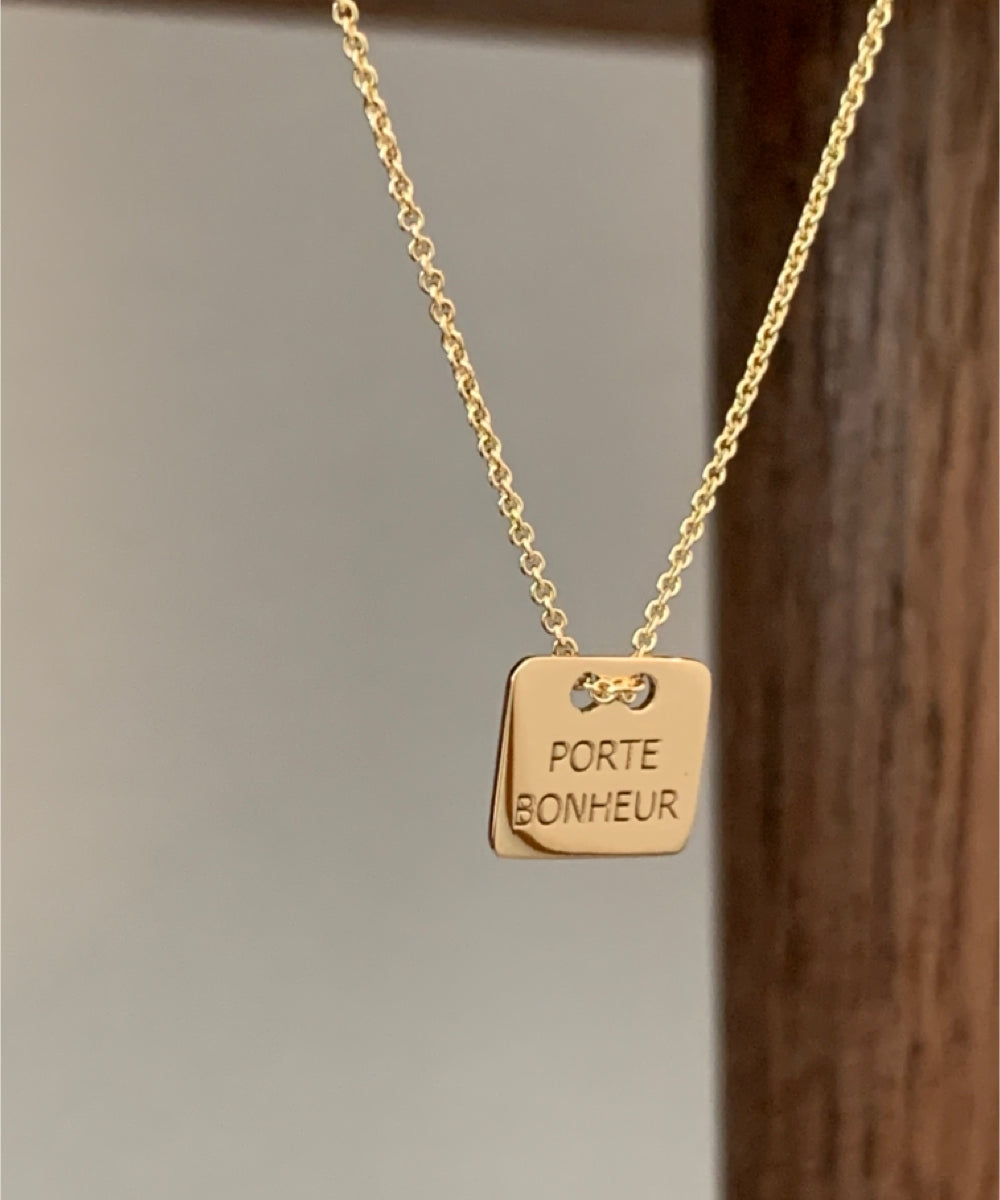 Mini Porte Bonheur Charm with Diamond Halo | Over The Moon