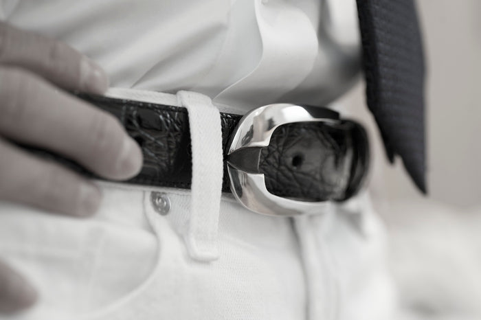 The Art of Craftsmanship: Handcrafted Sterling Silver Belt Buckles for Men