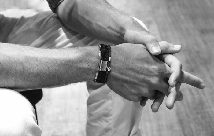 How to stack your bracelets: the ZADEH men’s style guide.