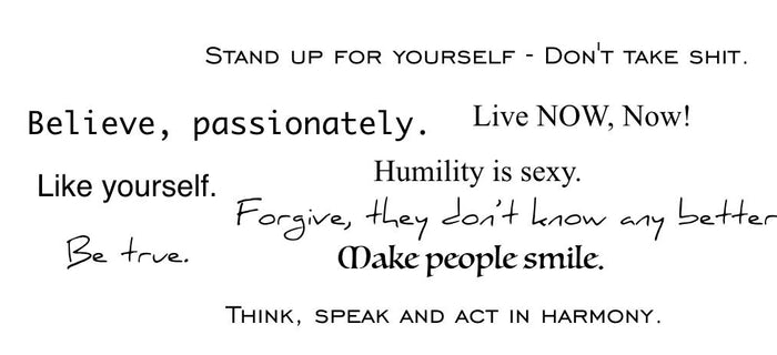 My Core Values