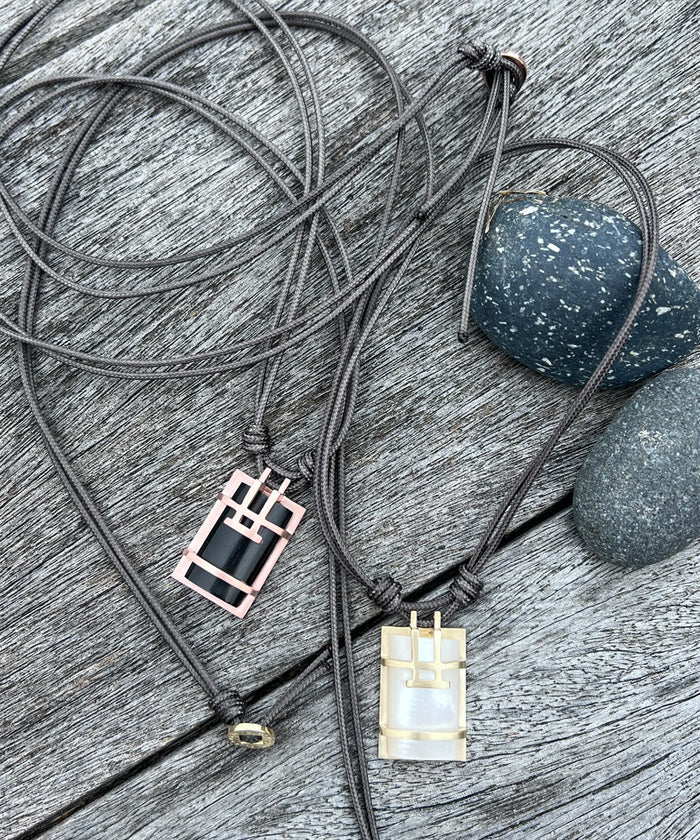 Harrison Gold Horn Pendant
