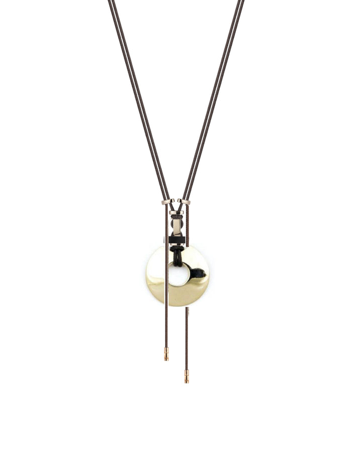 ISA pendant in silver