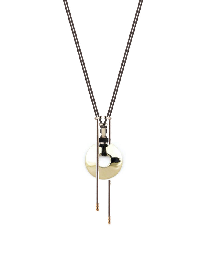 ISA pendant in silver