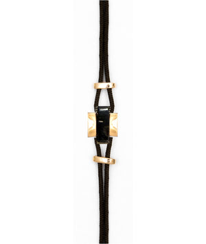 Rio Bracelet On cord with rose gold links