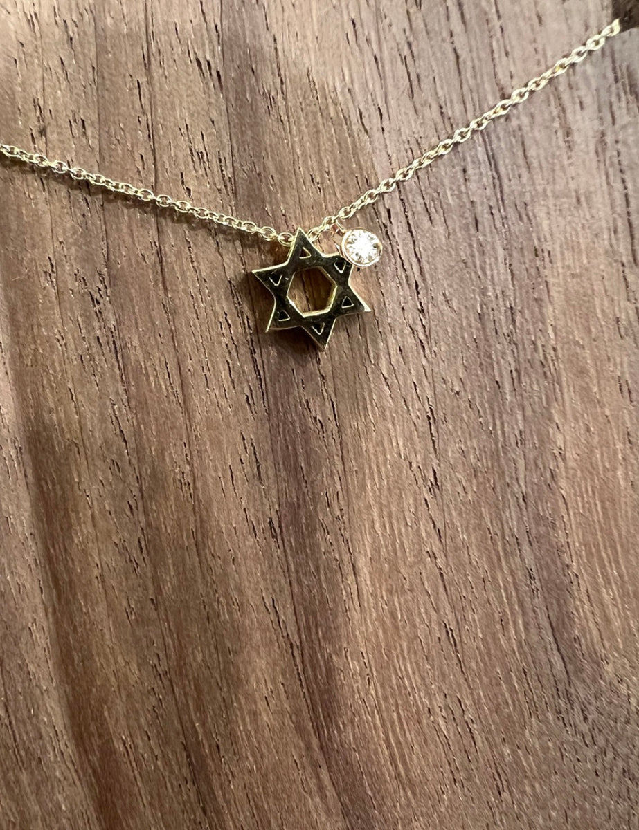 Star Of David 18K
