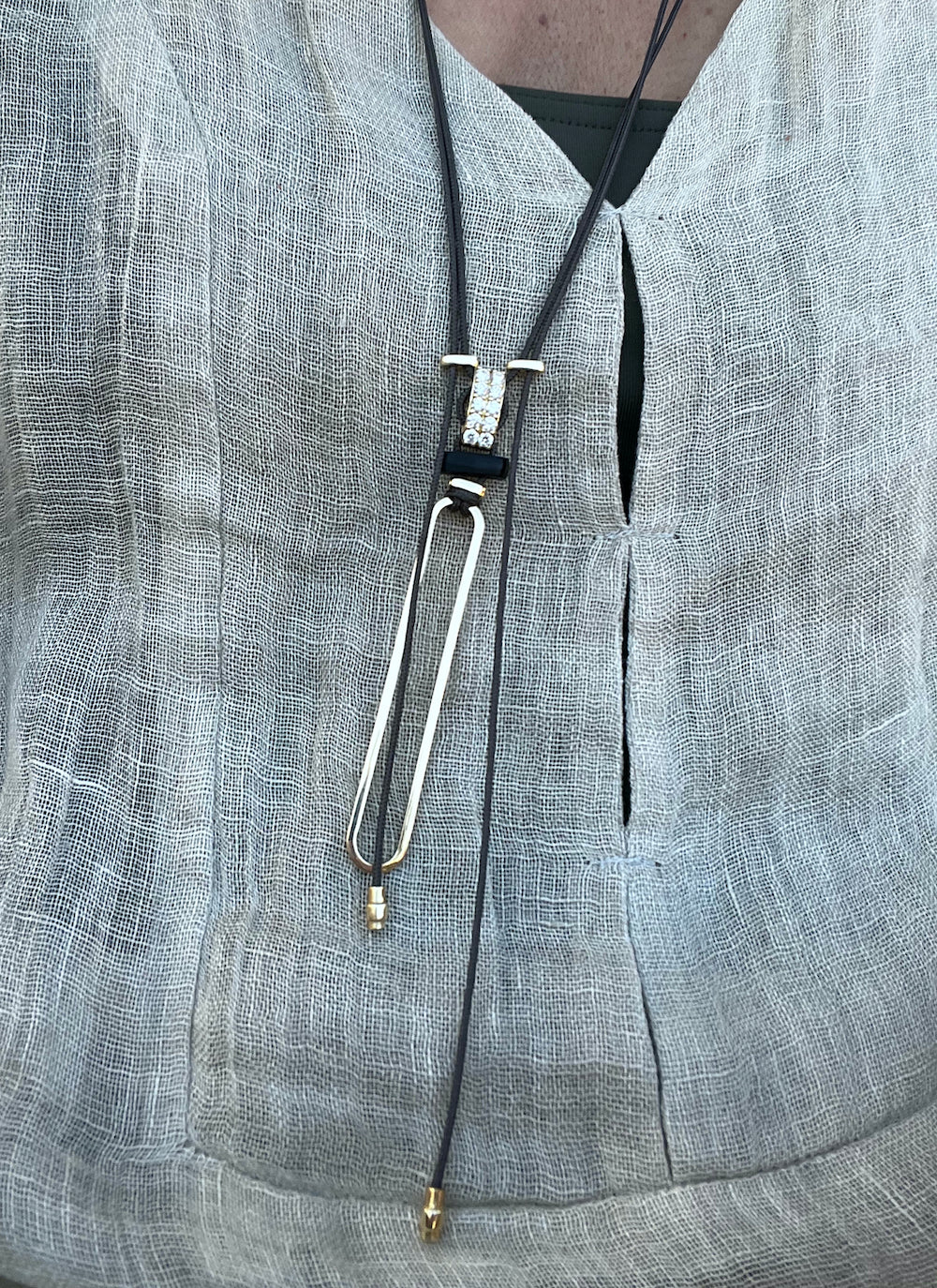 Willem Pendant 18K Yellow Gold W/ Diamonds
