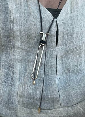 Willem Pendant 18K Yellow Gold W/ Diamonds