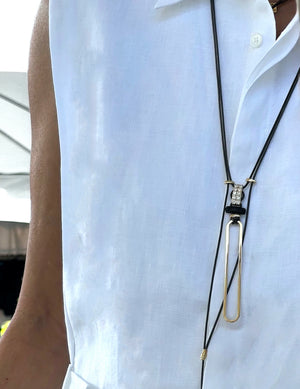 Willem Pendant 18K Yellow Gold W/ Diamonds