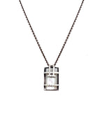 Harrison Silver & Horn Pendant