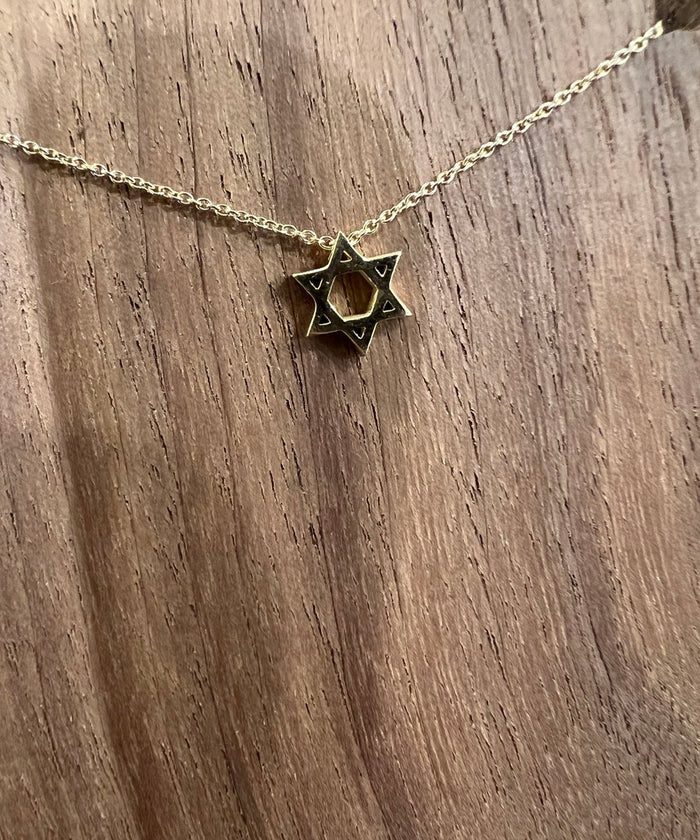 Star Of David 18K
