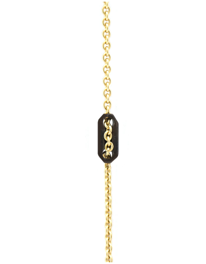 St Tropez bracelet on gold chain