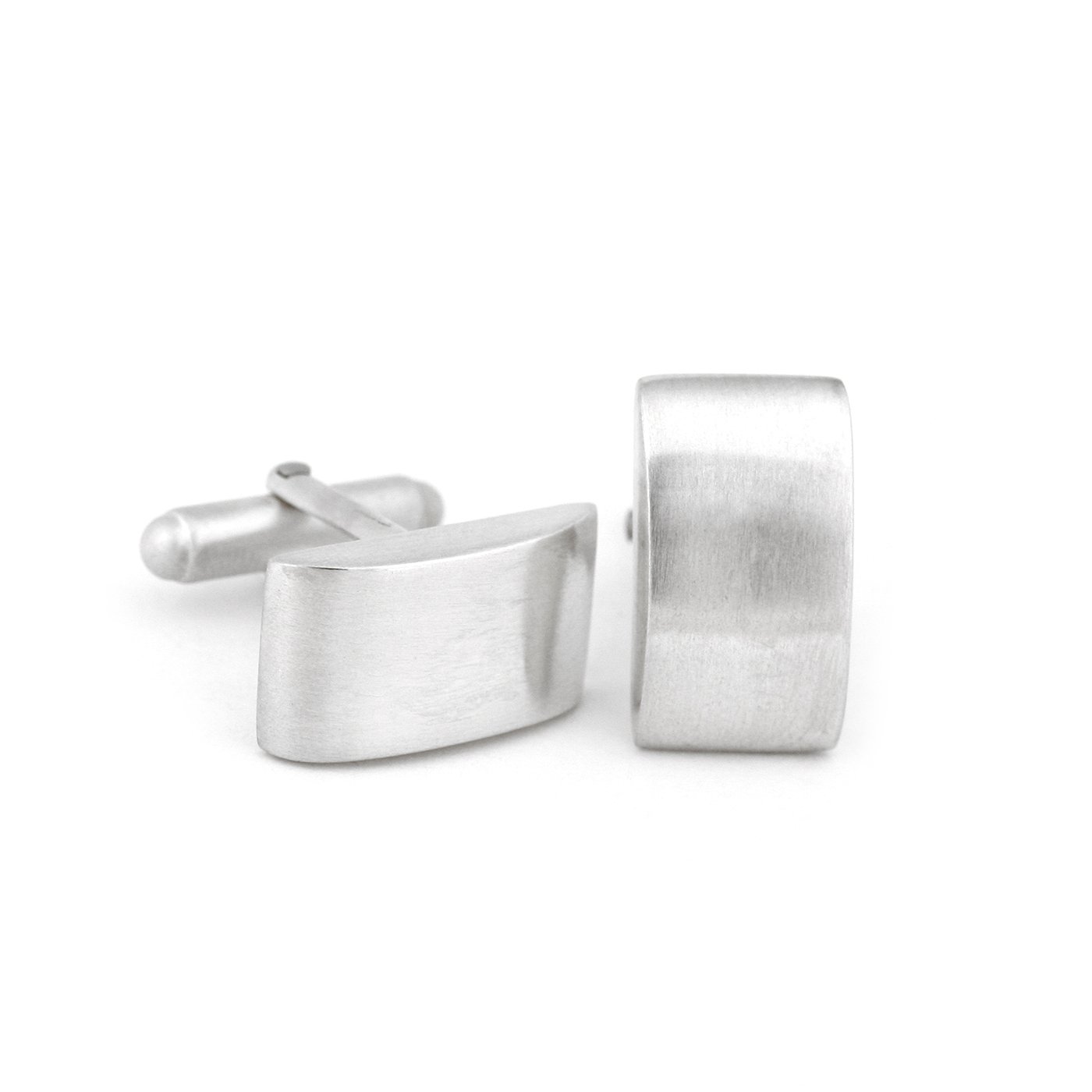 Aaron silver Cufflinks Zadeh NY 