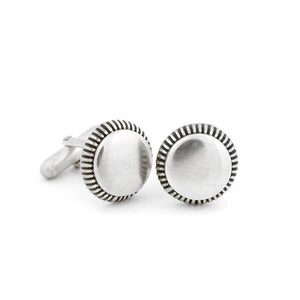 Albie silver cufflinks Zadeh NY 