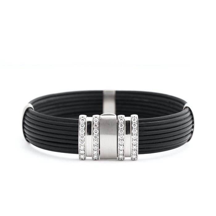 Brant Women cuff 18K White Gold & Diamonds