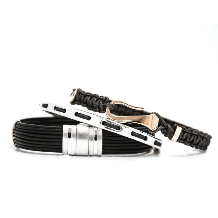 Capri mens bracelets stack