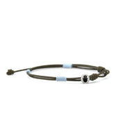 Cayenne | Hamsa Bracelets Zadeh NY 6" Grey & Blue 