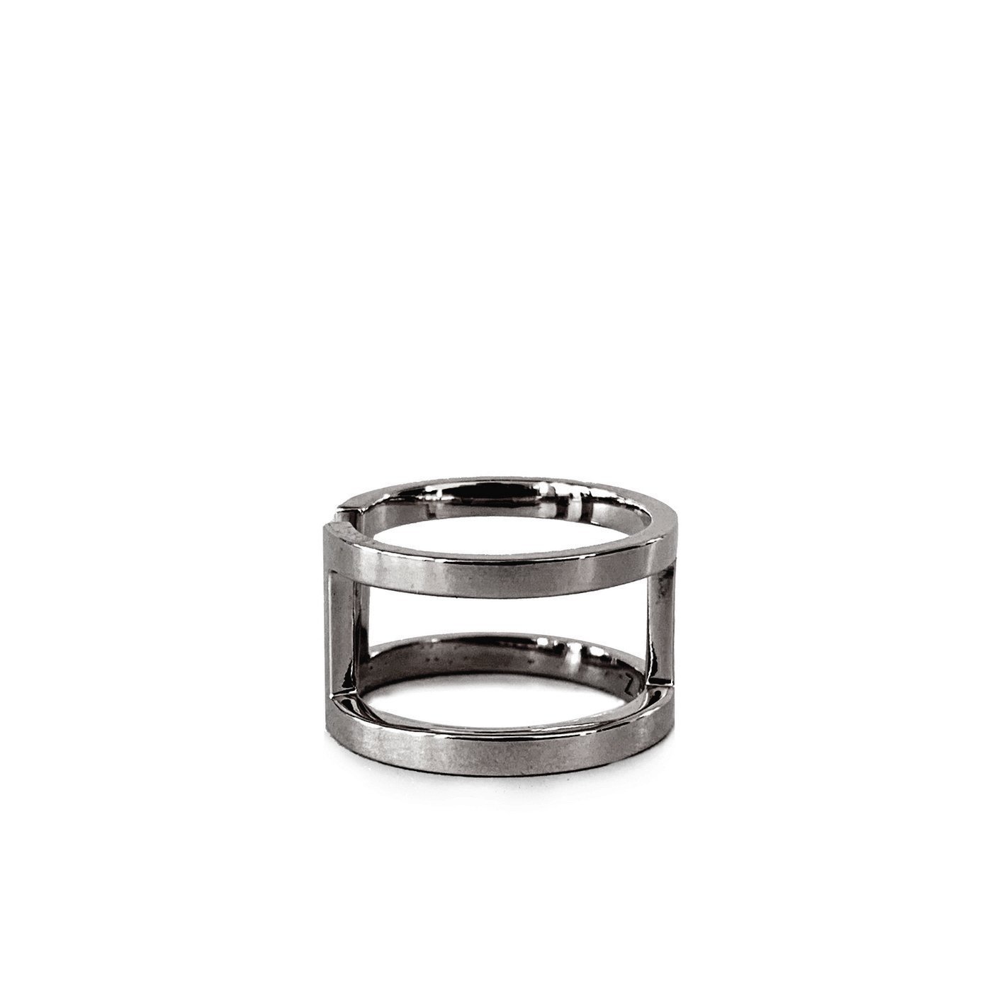 Celine ring white gold | Half diamonds Zadeh NY Shop 