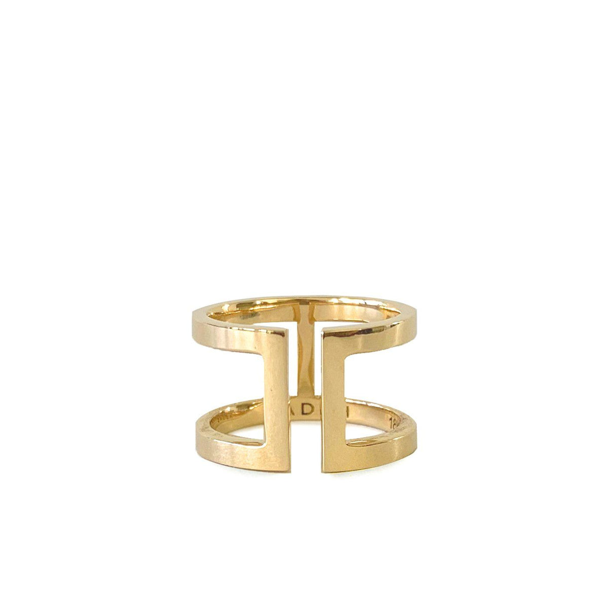 Celine ring yellow gold ZADEH NY 