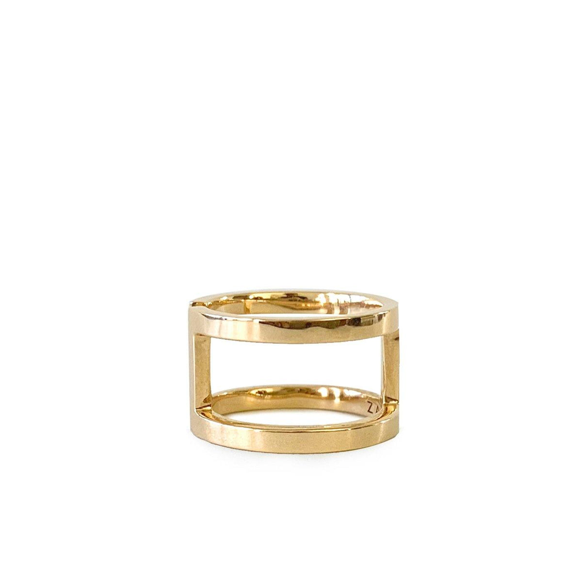 Celine ring yellow gold ZADEH NY 