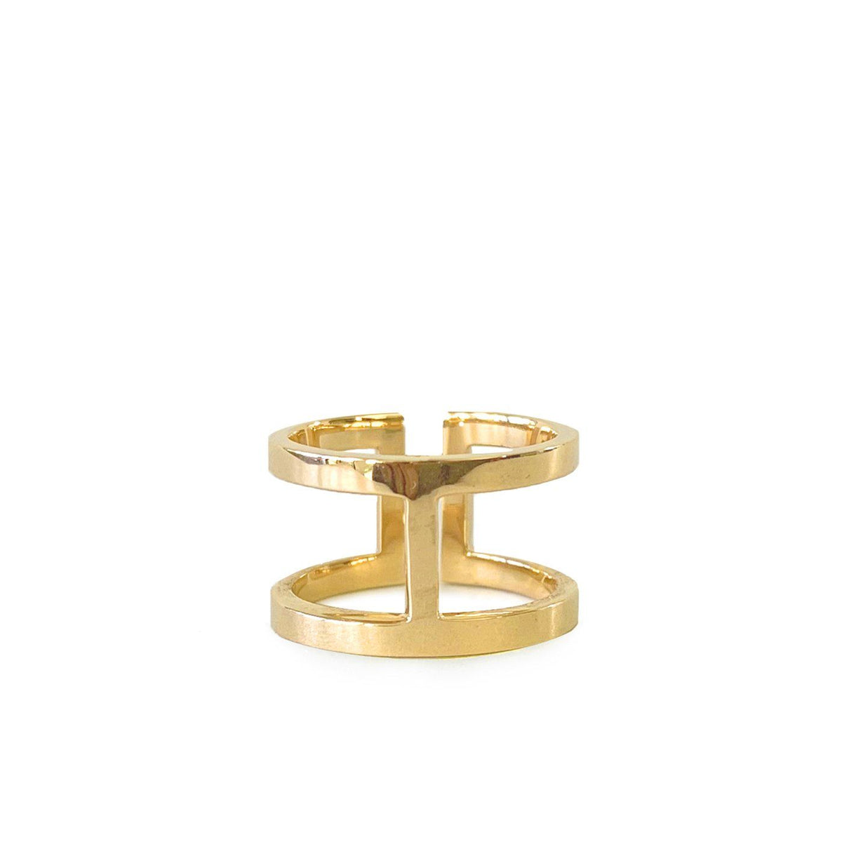 Celine ring yellow gold ZADEH NY 