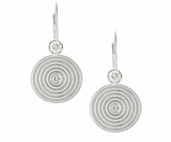 Circle of Life Earrings | 18KW