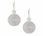 Circle of Life Earrings | 18KW Zadeh NY 