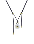 Coco taga nut pendant yellow gold Zadeh NY 