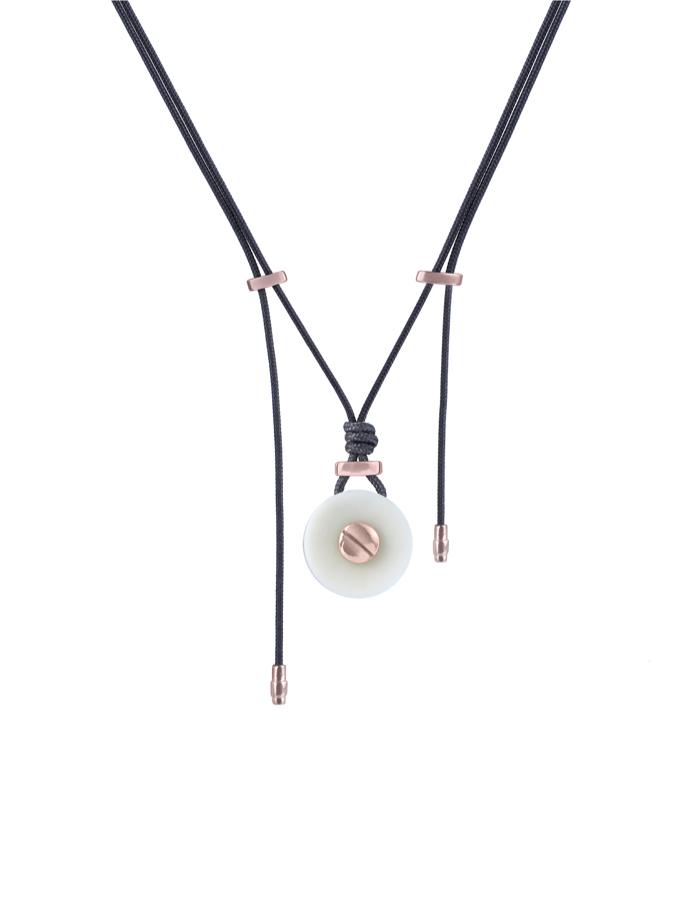 Ines taga nut pendant rose gold