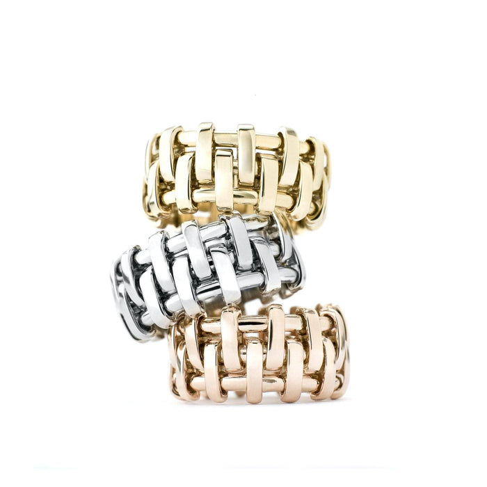 Weave ring | 18K