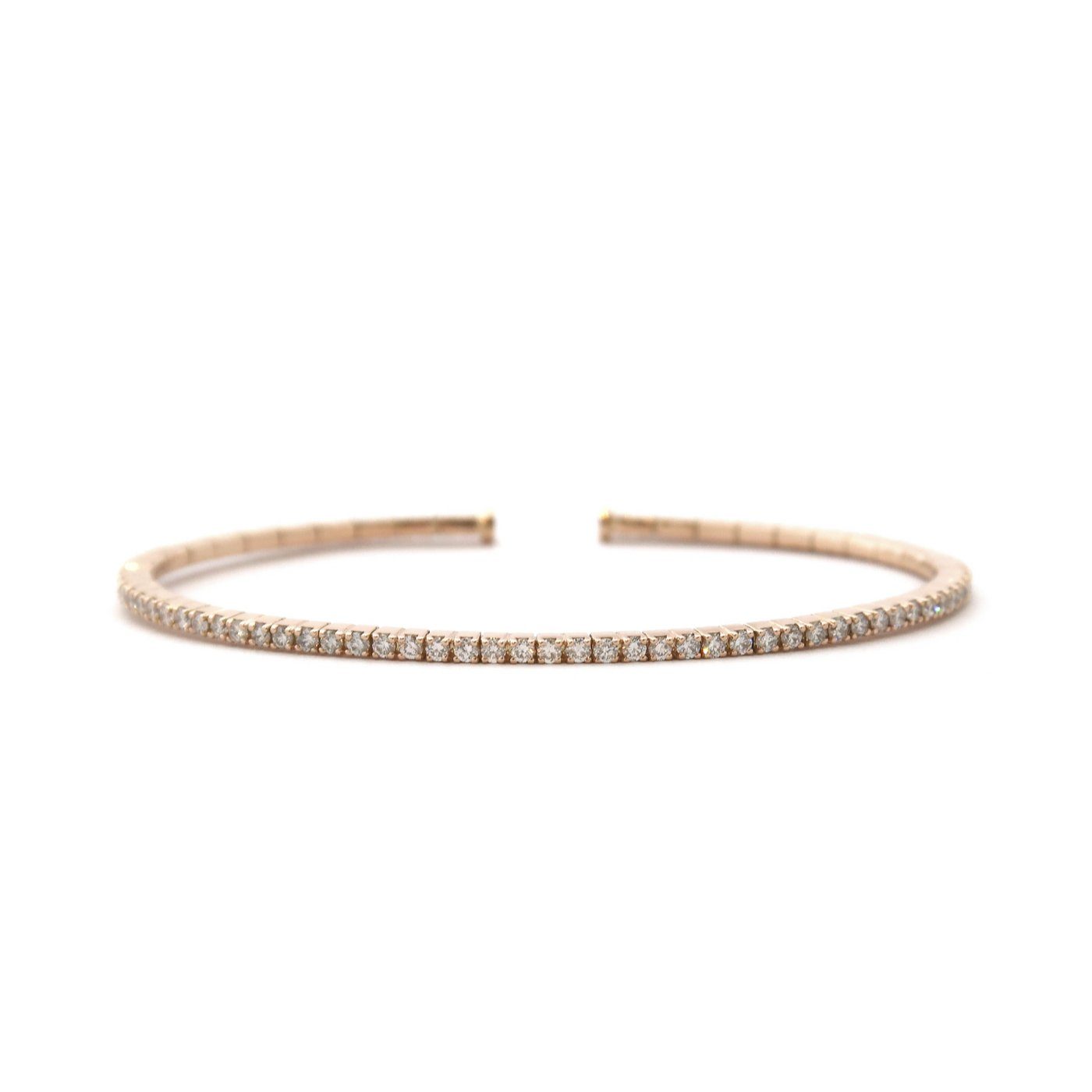 Meghan | 18K Bracelets Zadeh NY 18 KT Rose Gold 6'' 