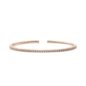 Meghan | 18K Bracelets Zadeh NY 18 KT Rose Gold 6'' 