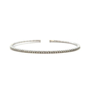 Meghan | 18K Bracelets Zadeh NY 18 KT White Gold 6'' 