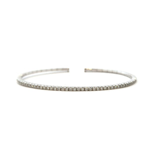 Meghan | 18K Bracelets Zadeh NY 18 KT White Gold 6'' 