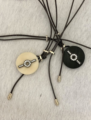 Pia Gold Horn Pendant ZADEH NY 