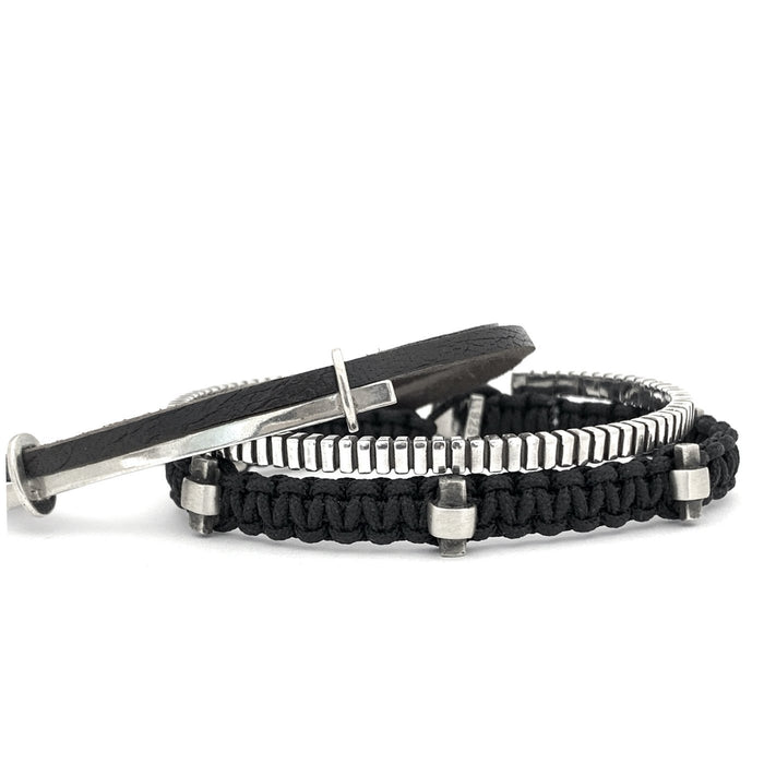 Rogan mens bracelet stack