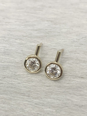 Sophie Diamond Stud Earrings ZADEH NY 