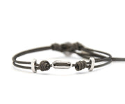 St tropez cord bracelet white gold Bracelets Zadeh NY 