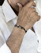 St tropez cord bracelet white gold Bracelets Zadeh NY 