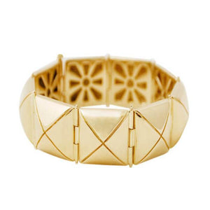 The pyramid｜yellow gold Bracelets Zadeh NY 