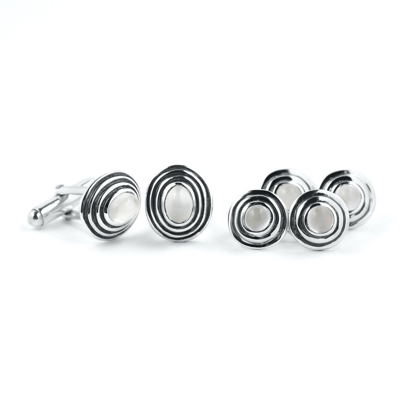 Wes (white)| stud sets Zadeh NY 
